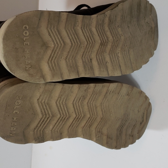 Cole Haan Sueded Textile Camo Light Weight ankle boots size 8 - Picture 6 of 9